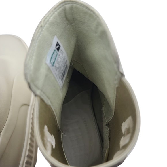 Puma 366266-02 Fenty By Rihanna Chelsea Combat  Womens Size 7 Off White Chunky - Picture 11 of 14
